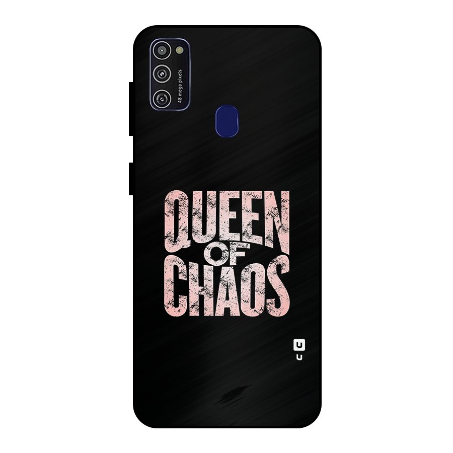 Queen of Chaos Metal Back Case for Galaxy M21