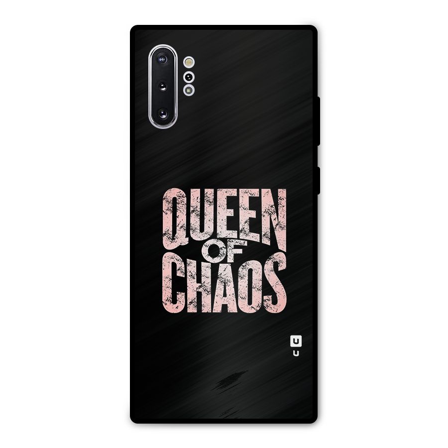 Queen of Chaos Metal Back Case for Galaxy Note 10 Plus