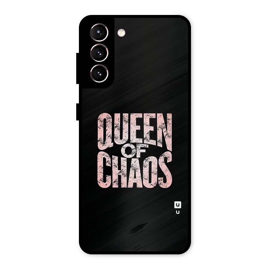 Queen of Chaos Metal Back Case for Galaxy S21 5G