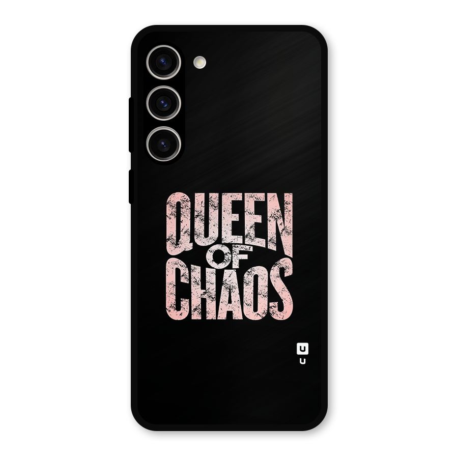 Queen of Chaos Metal Back Case for Galaxy S23 Plus