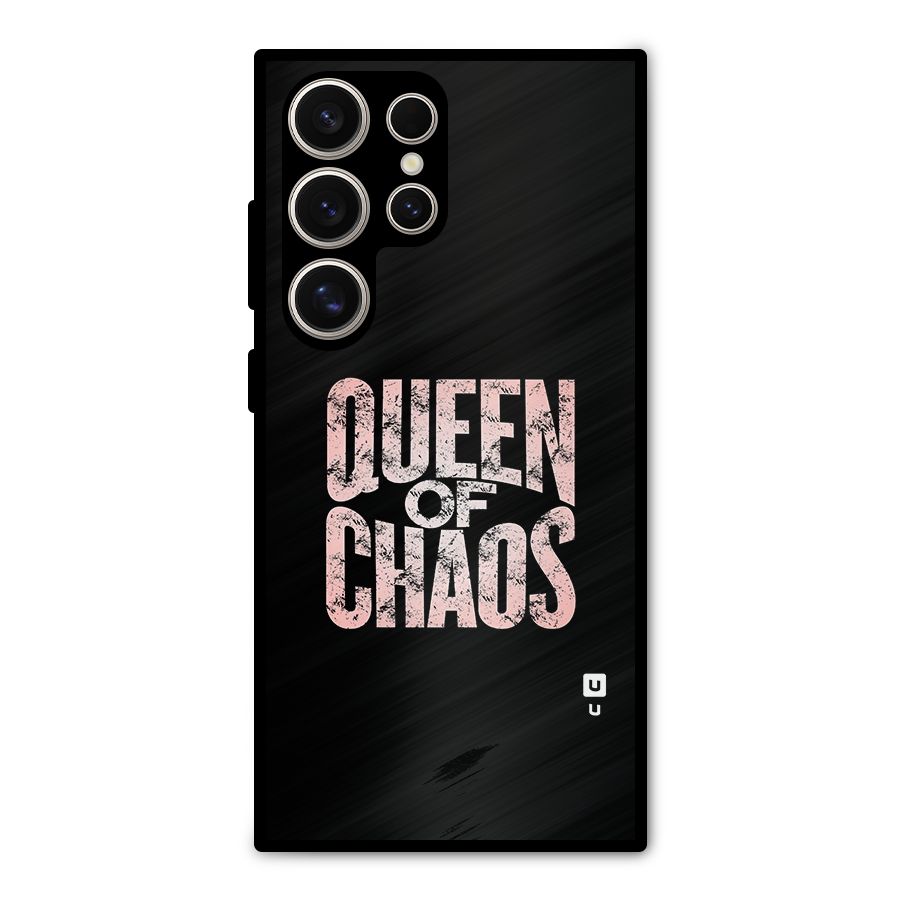 Queen of Chaos Metal Back Case for Galaxy S24 Ultra