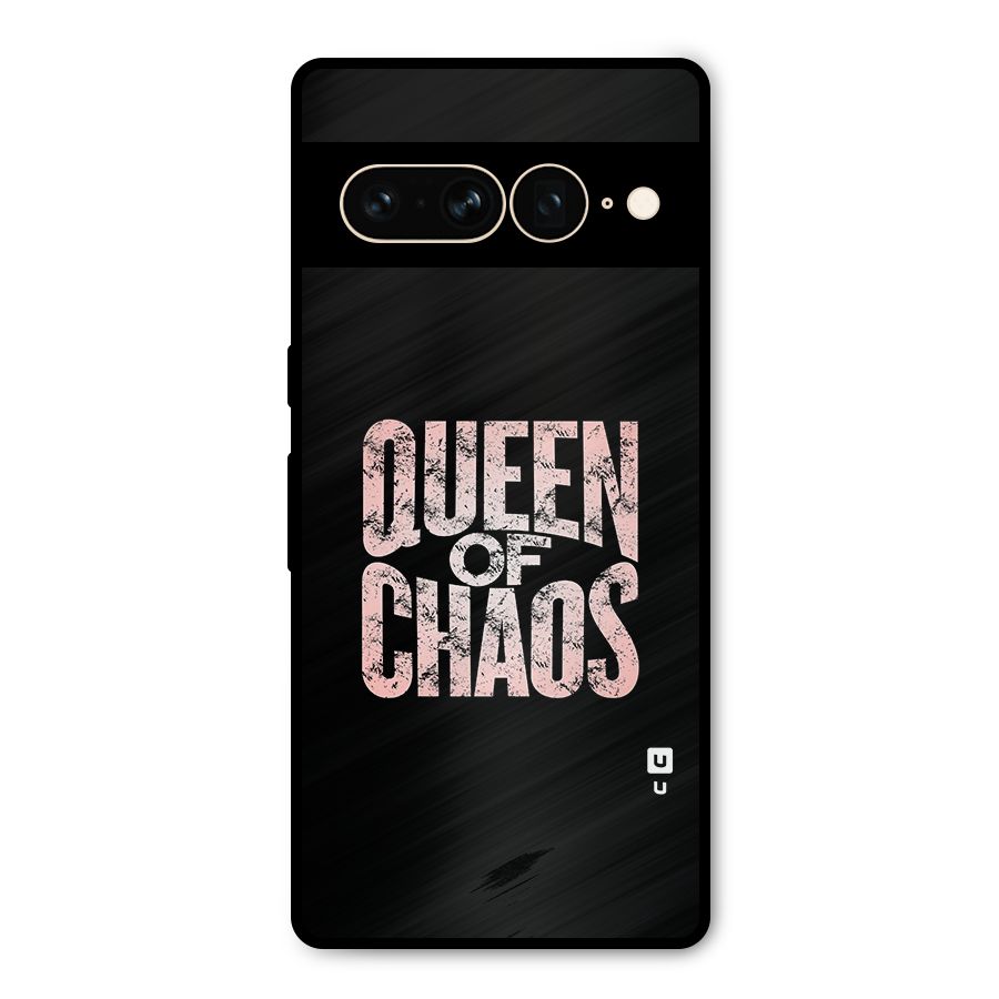 Queen of Chaos Metal Back Case for Google Pixel 7 Pro