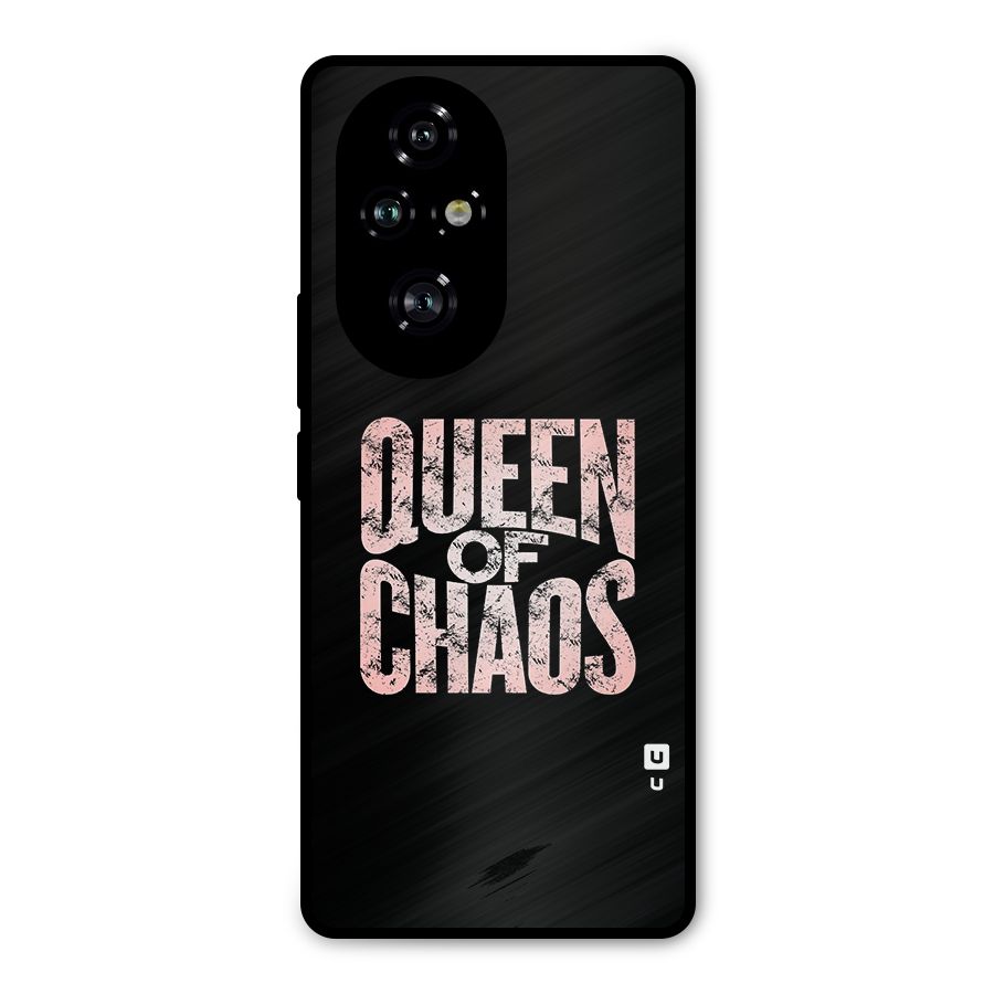 Queen of Chaos Metal Back Case for Honor 200 Pro