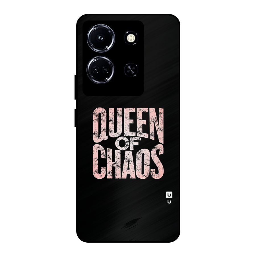 Queen of Chaos Metal Back Case for Infinix Note 30 5G
