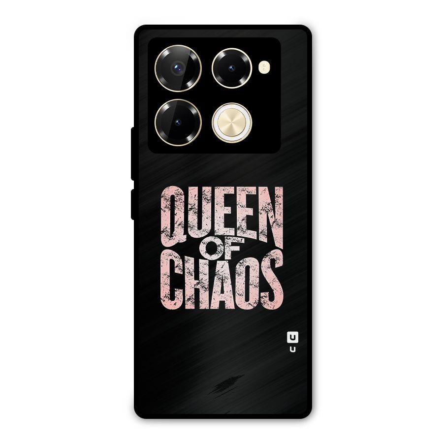 Queen of Chaos Metal Back Case for Infinix Note 40 Pro