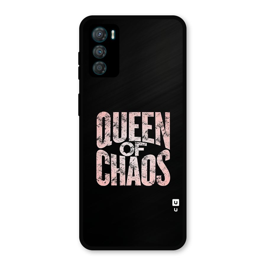 Queen of Chaos Metal Back Case for Moto G42