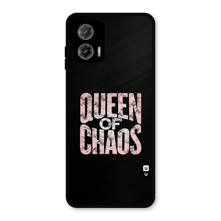 Queen of Chaos Metal Back Case for Moto G73