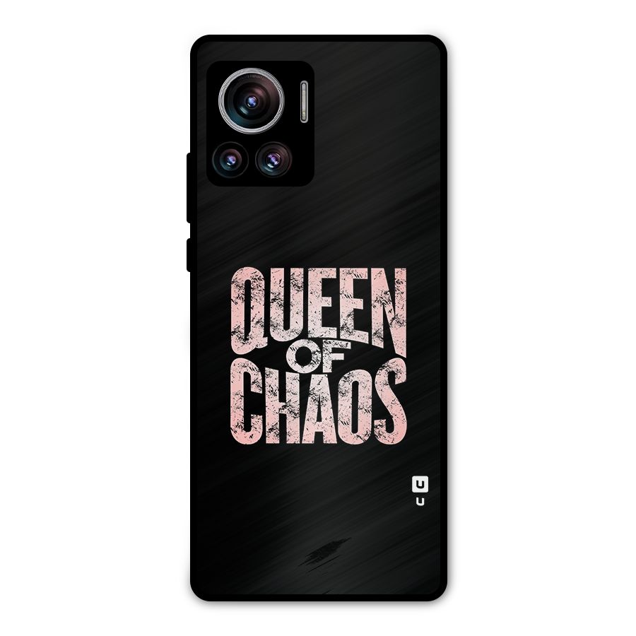Queen of Chaos Metal Back Case for Motorola Edge 30 Ultra