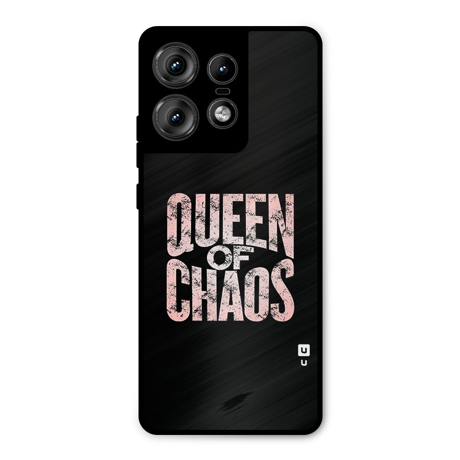 Queen of Chaos Metal Back Case for Motorola Edge 50 Pro