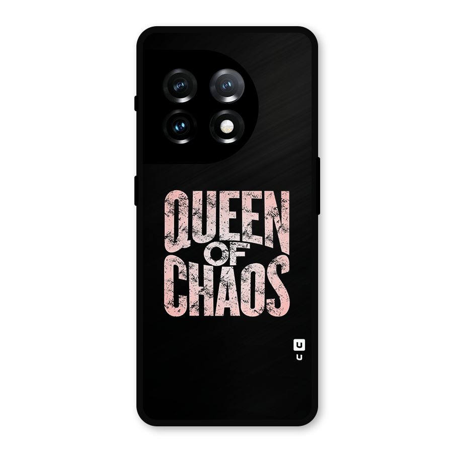 Queen of Chaos Metal Back Case for OnePlus 11