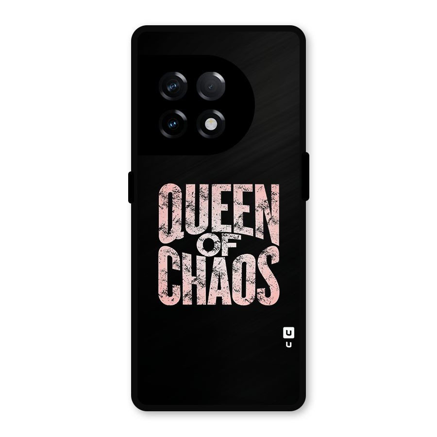 Queen of Chaos Metal Back Case for OnePlus 11R
