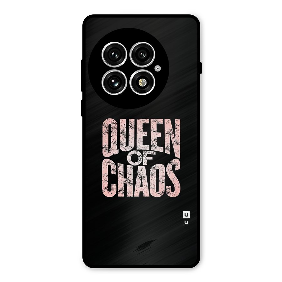 Queen of Chaos Metal Back Case for OnePlus 13