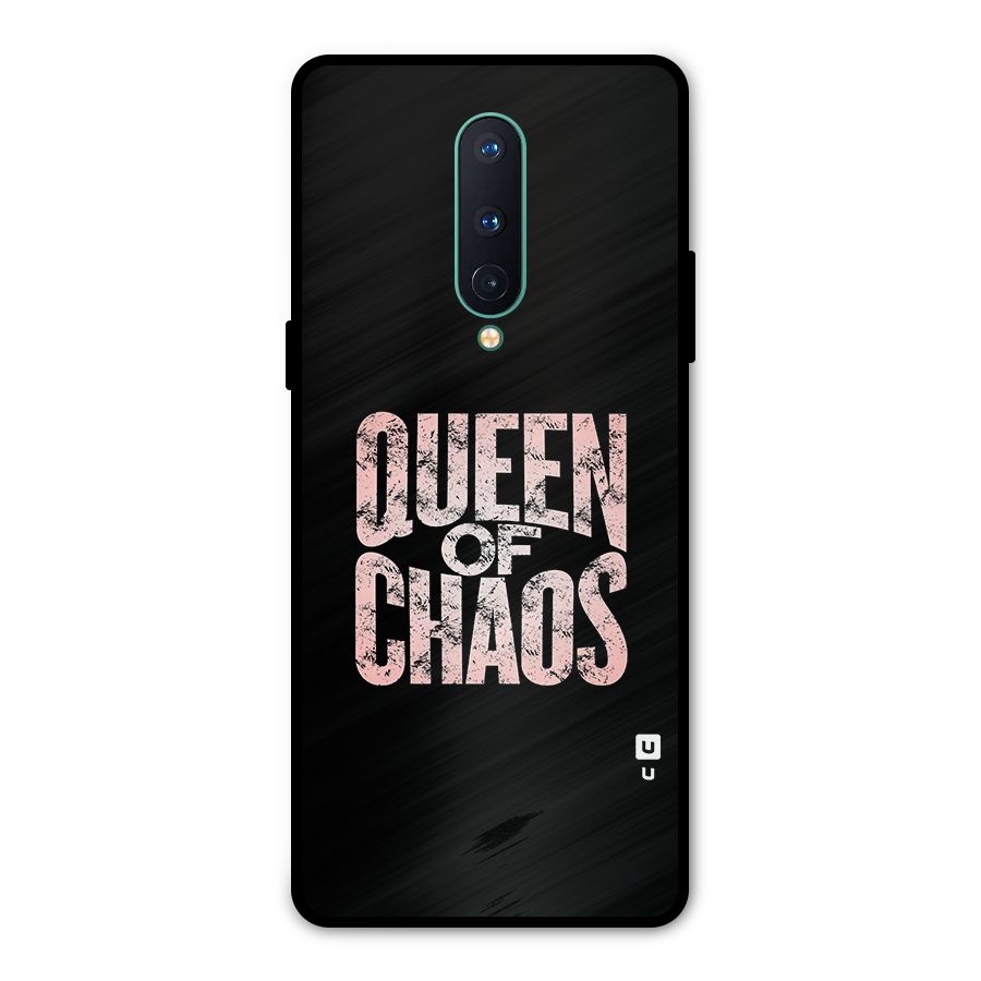 Queen of Chaos Metal Back Case for OnePlus 8