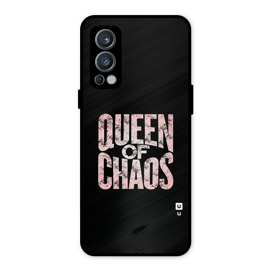 Queen of Chaos Metal Back Case for OnePlus Nord 2 5G