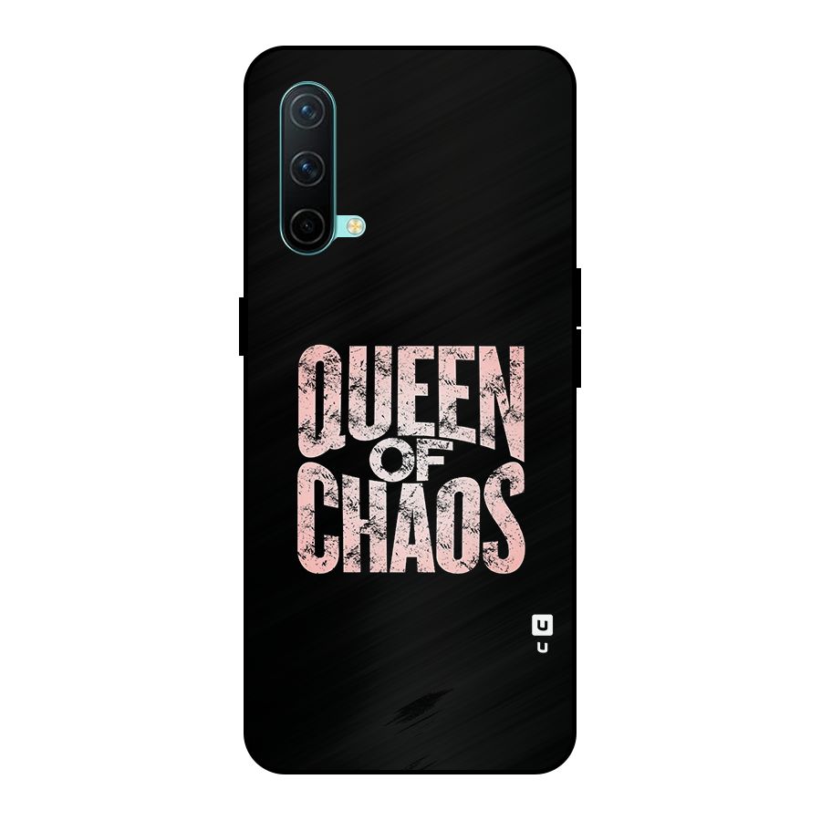 Queen of Chaos Metal Back Case for OnePlus Nord CE 5G