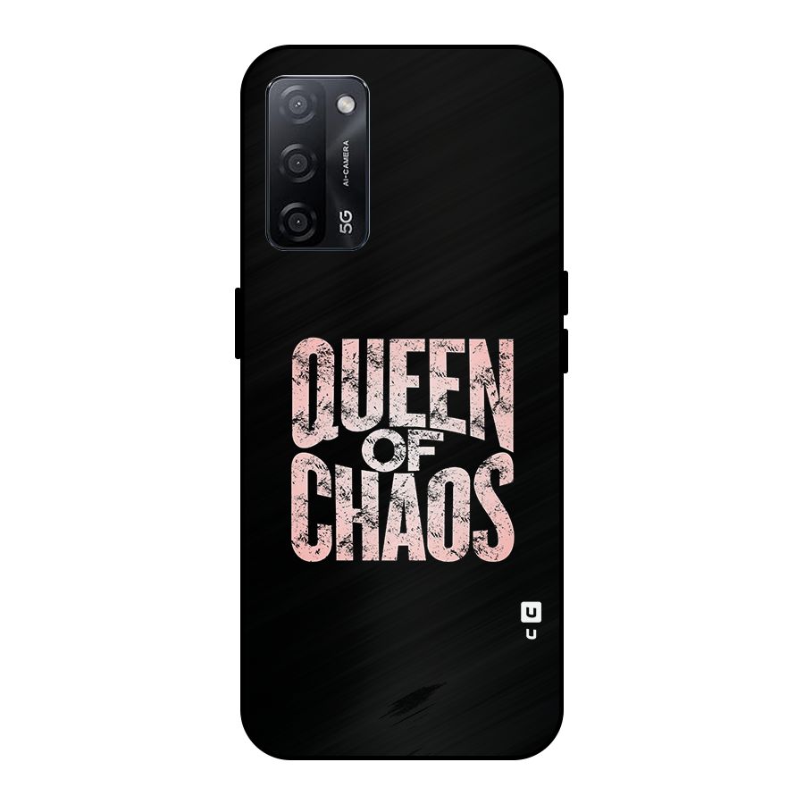 Queen of Chaos Metal Back Case for Oppo A53s 5G