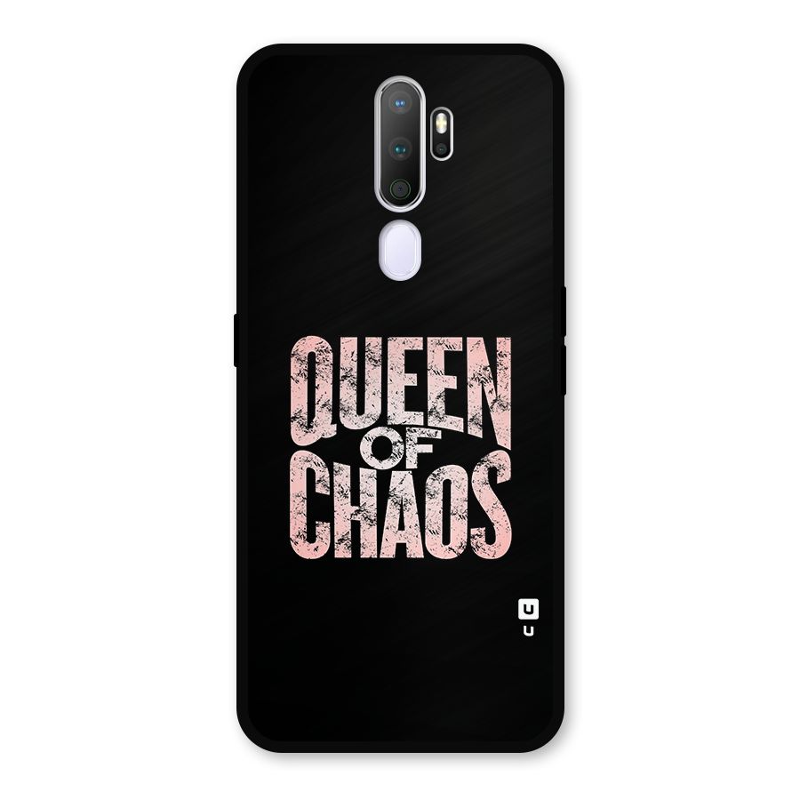 Queen of Chaos Metal Back Case for Oppo A5 (2020)