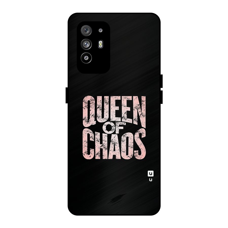 Queen of Chaos Metal Back Case for Oppo F19 Pro Plus 5G