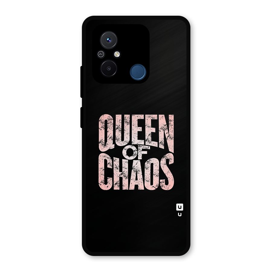 Queen of Chaos Metal Back Case for Poco C55