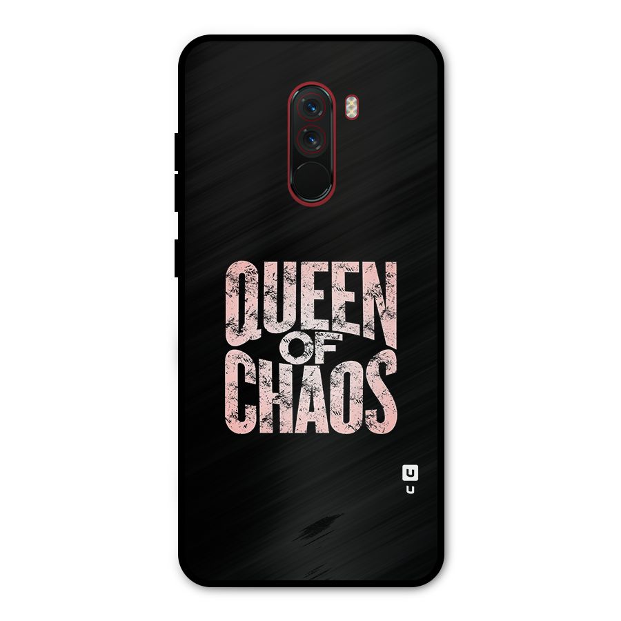 Queen of Chaos Metal Back Case for Poco F1