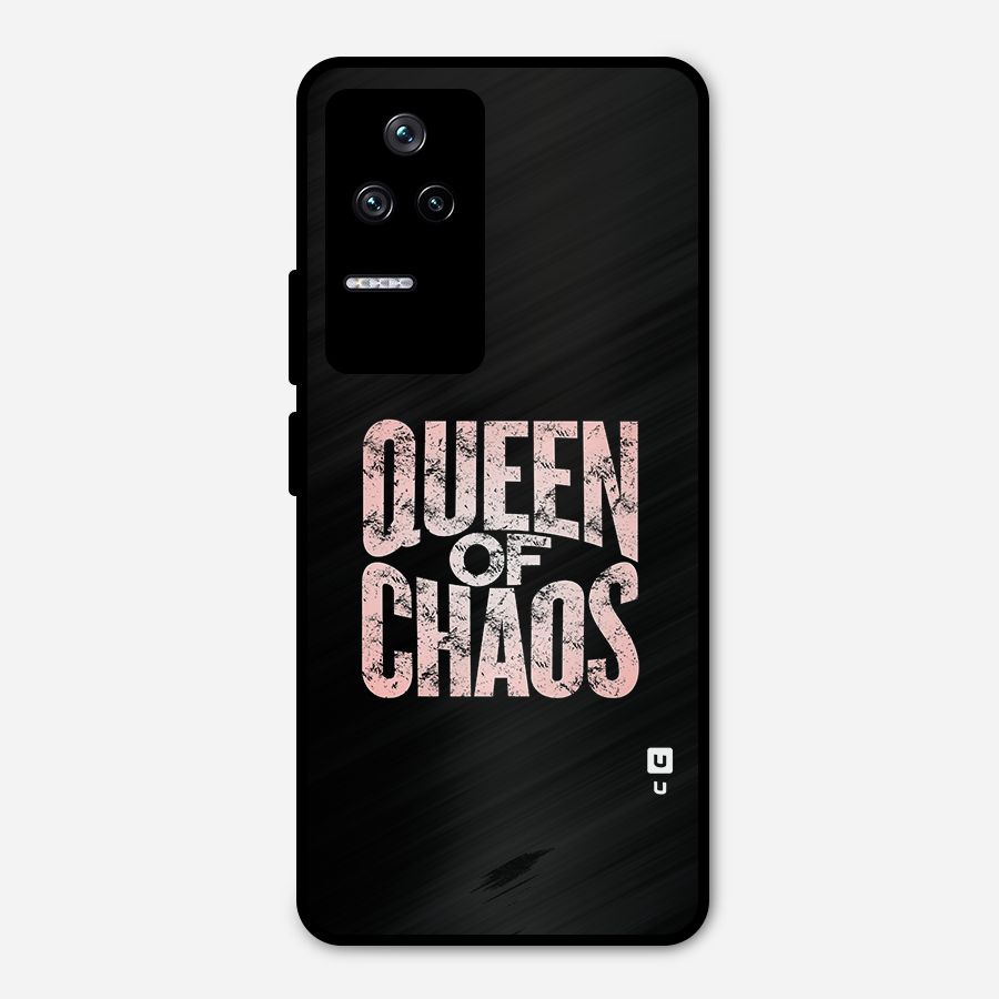 Queen of Chaos Metal Back Case for Poco F4 5G