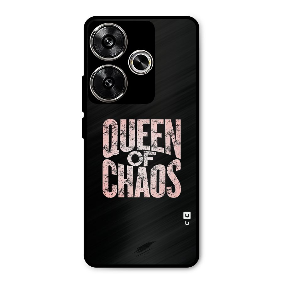 Queen of Chaos Metal Back Case for Poco F6