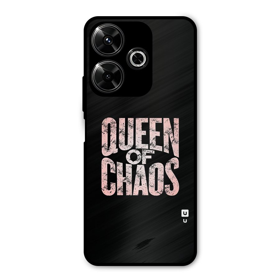 Queen of Chaos Metal Back Case for Poco M6 Plus