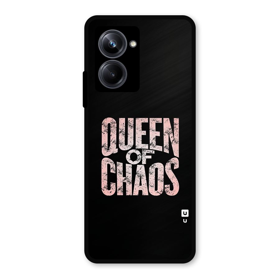 Queen of Chaos Metal Back Case for Realme 10 Pro