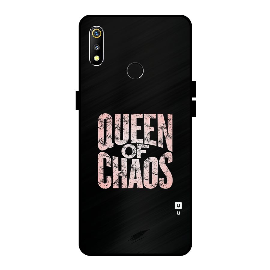 Queen of Chaos Metal Back Case for Realme 3