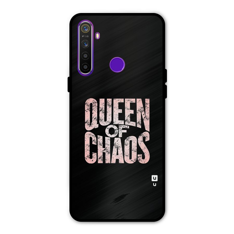 Queen of Chaos Metal Back Case for Realme 5