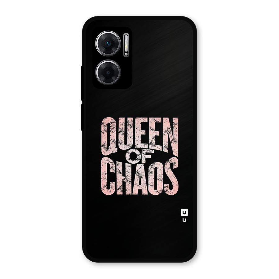 Queen of Chaos Metal Back Case for Redmi 11 Prime 5G