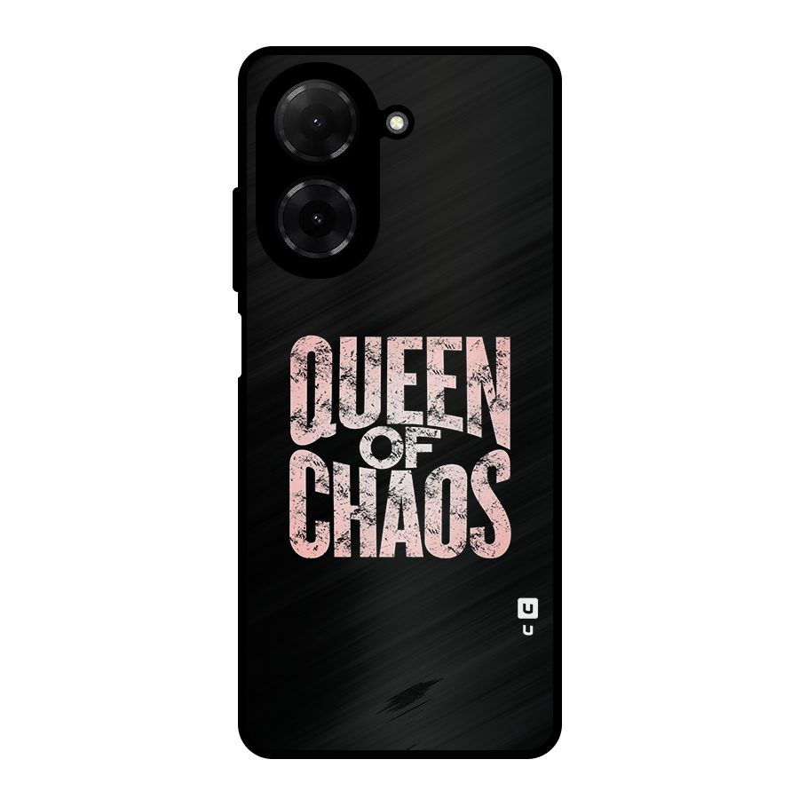 Queen of Chaos Metal Back Case for Redmi A5 4G