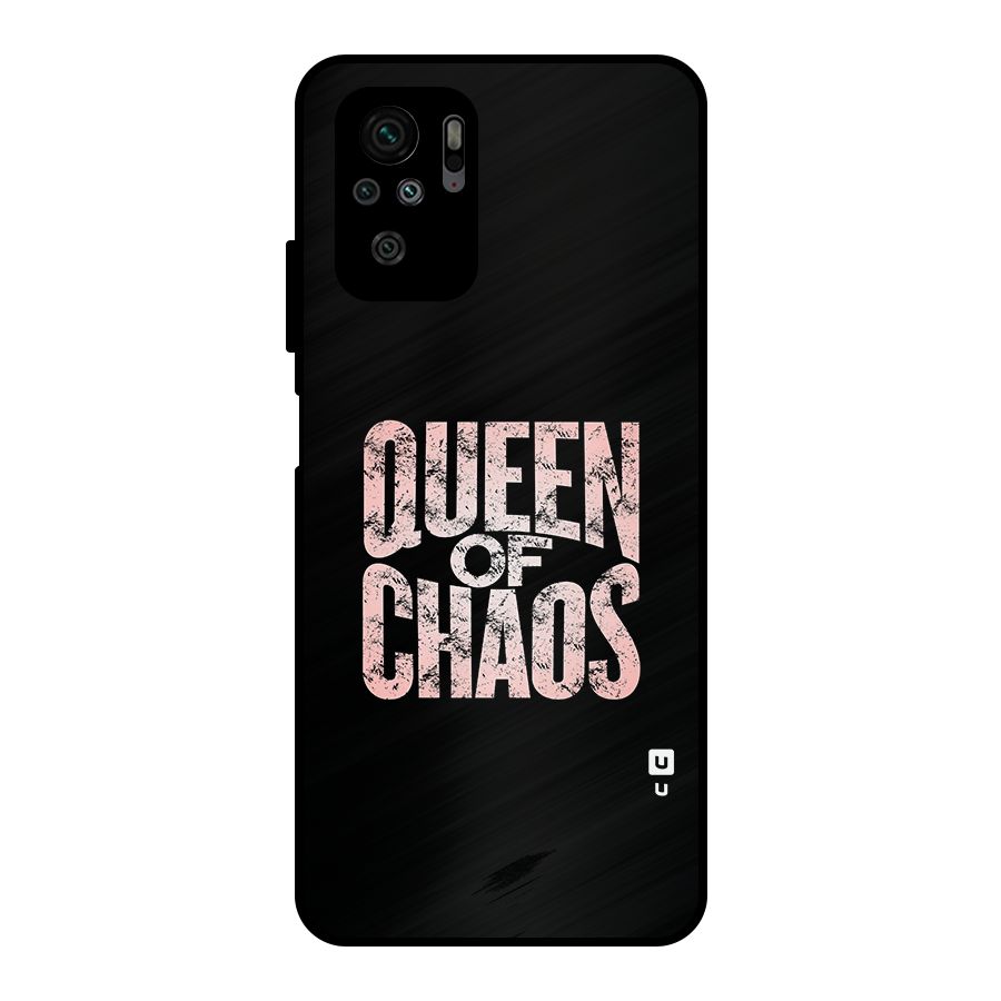 Queen of Chaos Metal Back Case for Redmi Note 10S