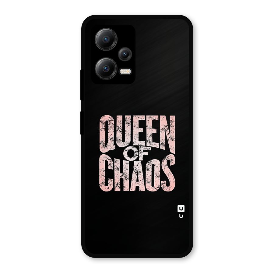Queen of Chaos Metal Back Case for Redmi Note 12 5G