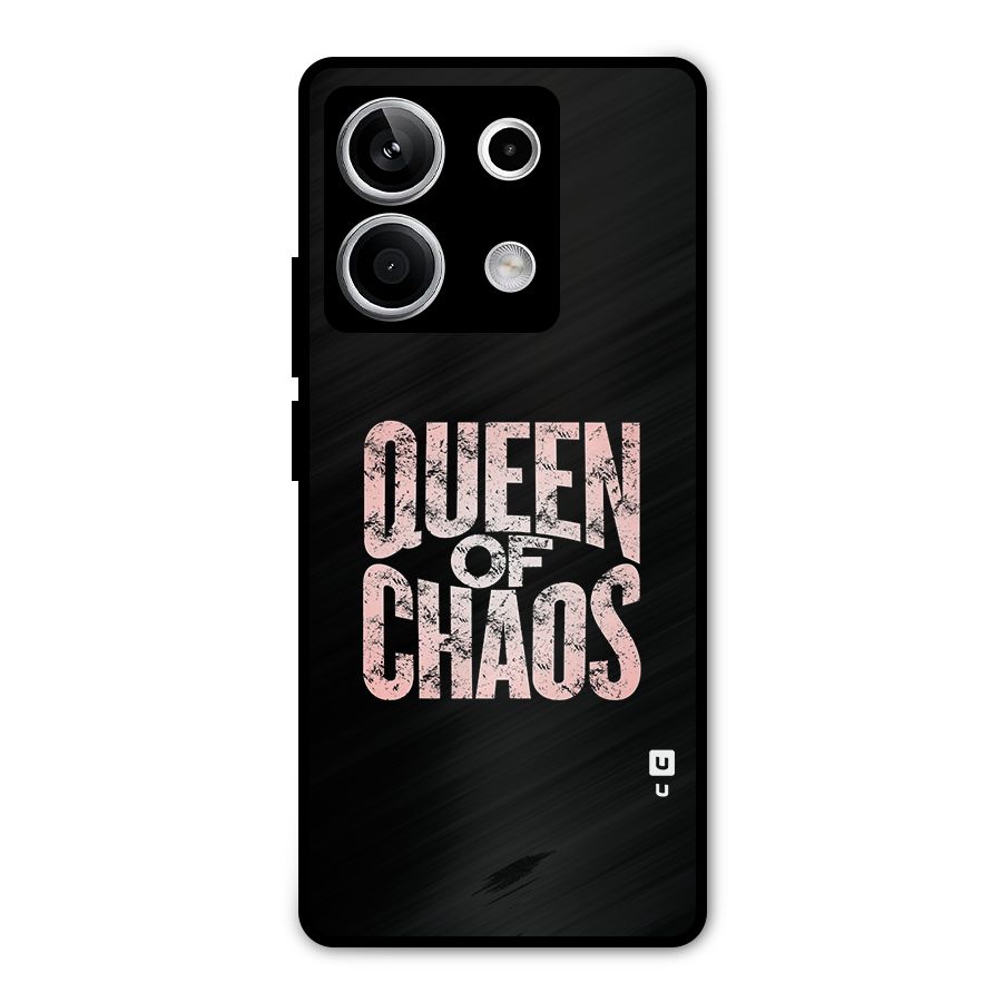 Queen of Chaos Metal Back Case for Redmi Note 13 5G