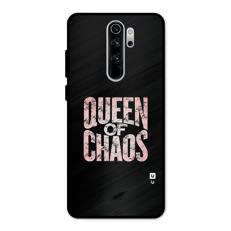 Queen of Chaos Metal Back Case for Redmi Note 8 Pro