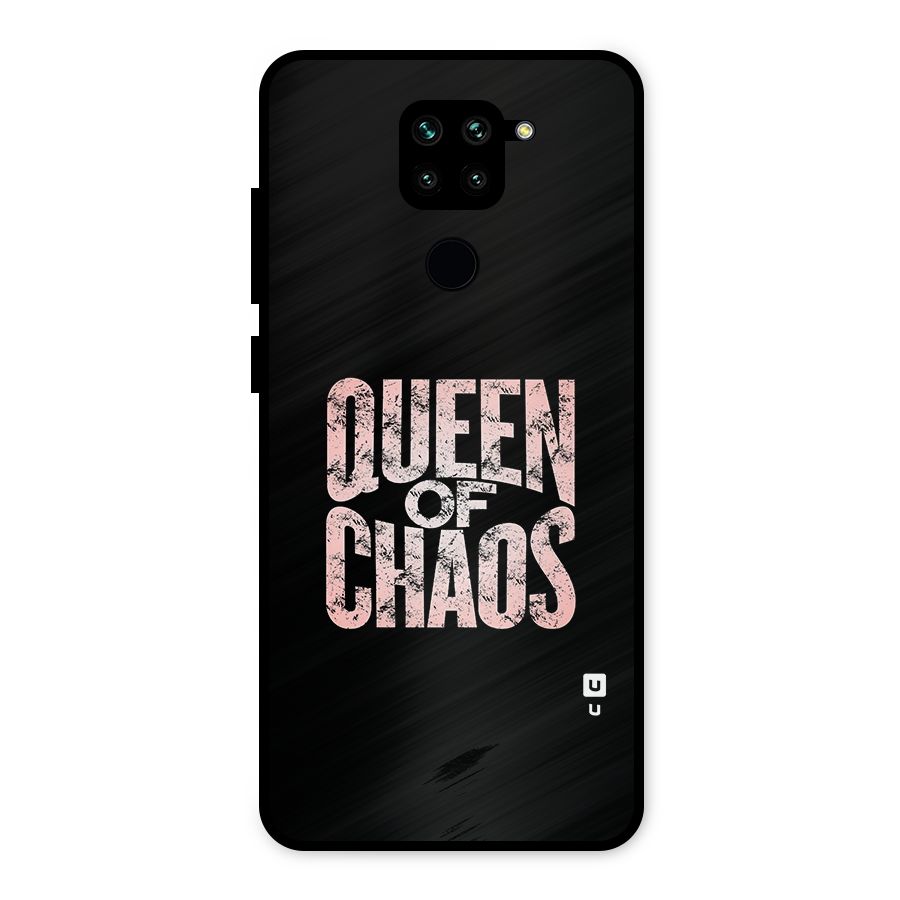 Queen of Chaos Metal Back Case for Redmi Note 9