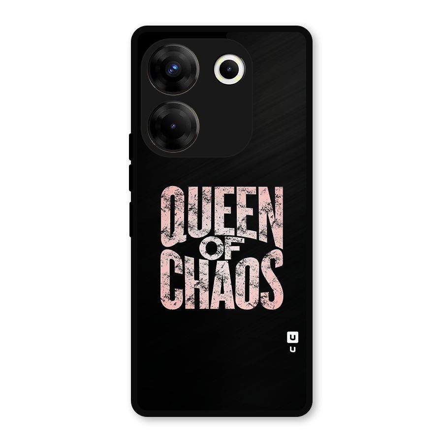 Queen of Chaos Metal Back Case for Tecno Camon 20