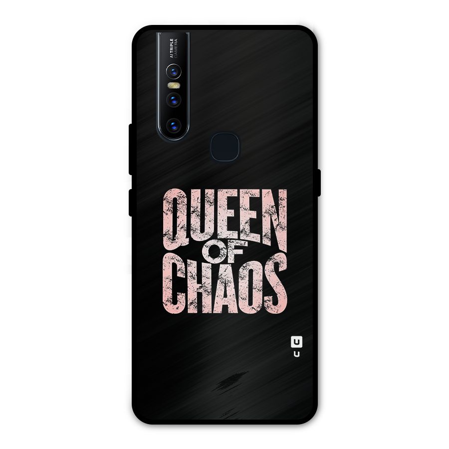 Queen of Chaos Metal Back Case for Vivo V15