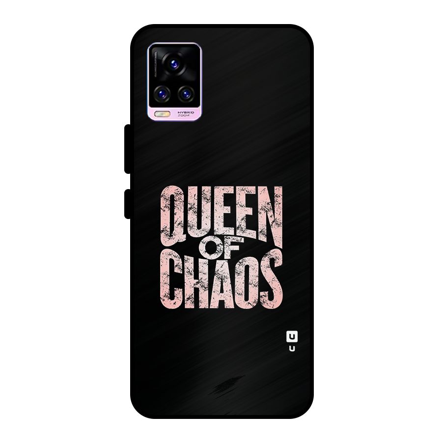 Queen of Chaos Metal Back Case for Vivo V20 Pro
