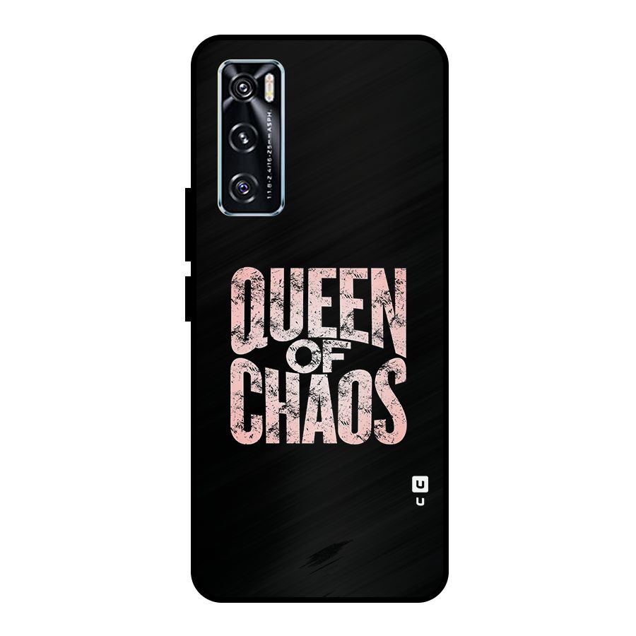 Queen of Chaos Metal Back Case for Vivo V20 SE