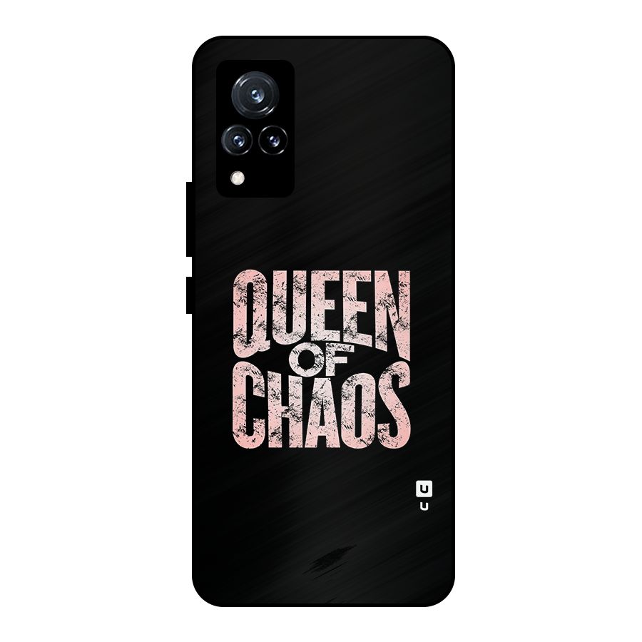 Queen of Chaos Metal Back Case for Vivo V21 5G