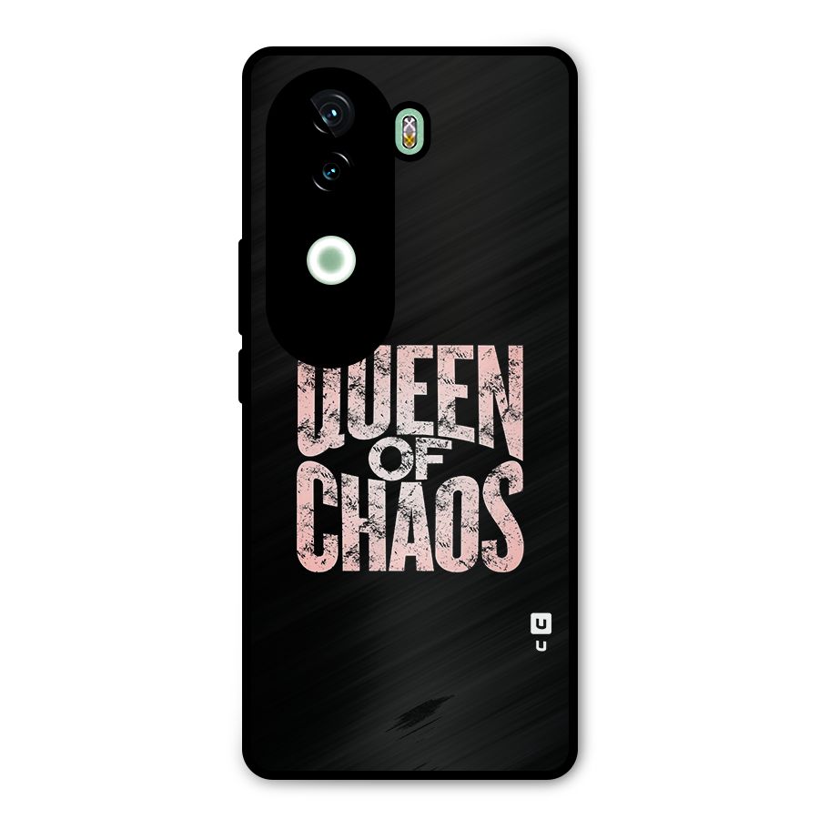 Queen of Chaos Metal Back Case for Vivo V40e
