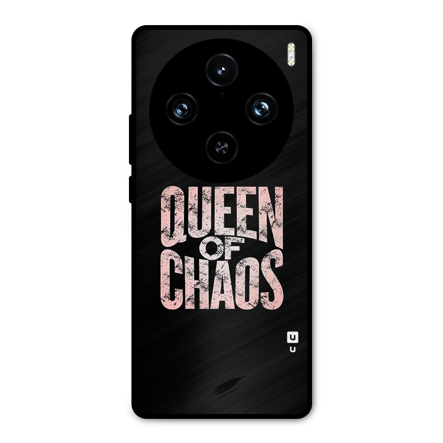 Queen of Chaos Metal Back Case for Vivo X100 Pro