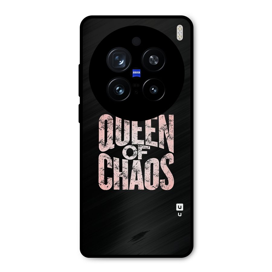 Queen of Chaos Metal Back Case for Vivo X200 Pro