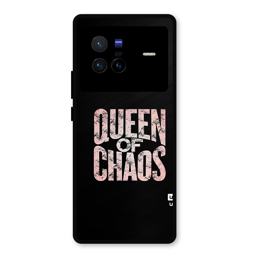 Queen of Chaos Metal Back Case for Vivo X80