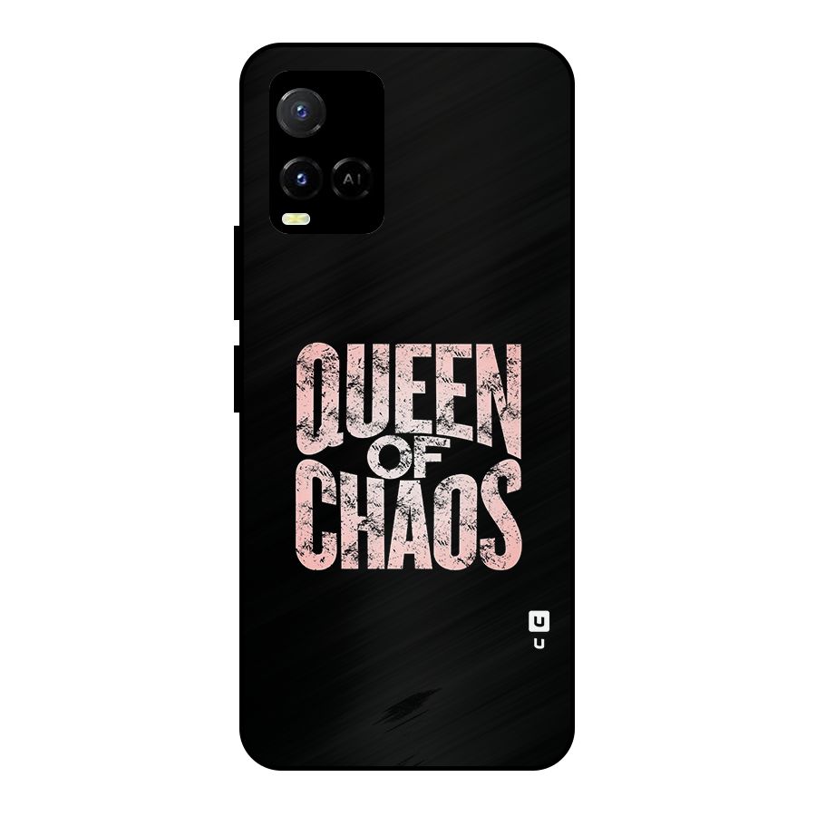 Queen of Chaos Metal Back Case for Vivo Y21A