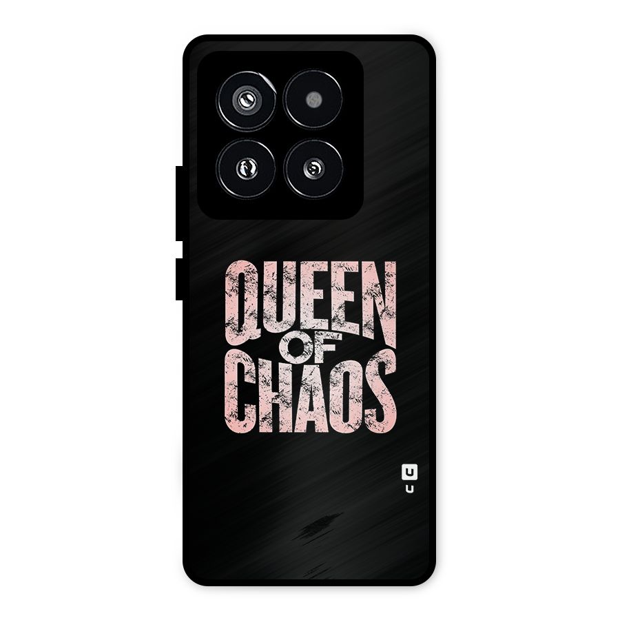 Queen of Chaos Metal Back Case for Xiaomi 14 Pro