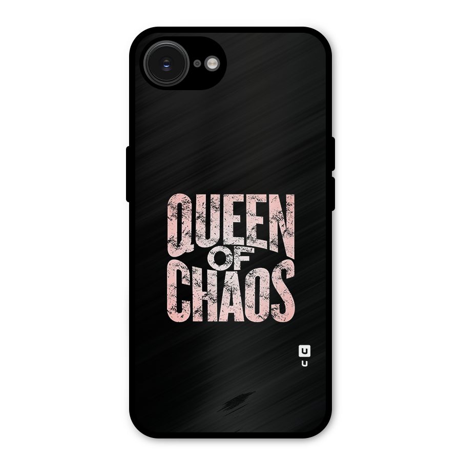 Queen of Chaos Metal Back Case for iPhone 16e
