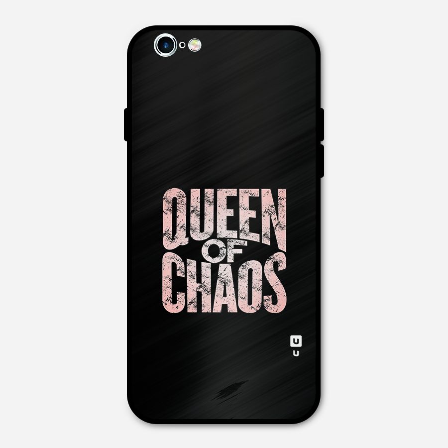 Queen of Chaos Metal Back Case for iPhone 6 6s